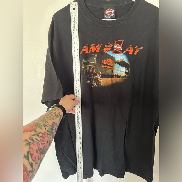 Size 3XL “I am #1 at Mackie Harley Davidson” Harley Davidson Tshirt - Picture 5 of 6
